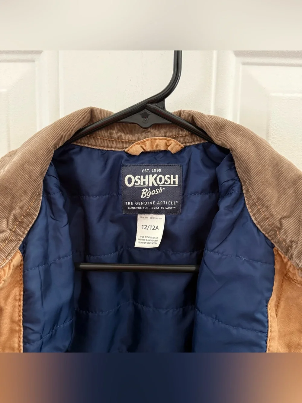 Boys barn jacket